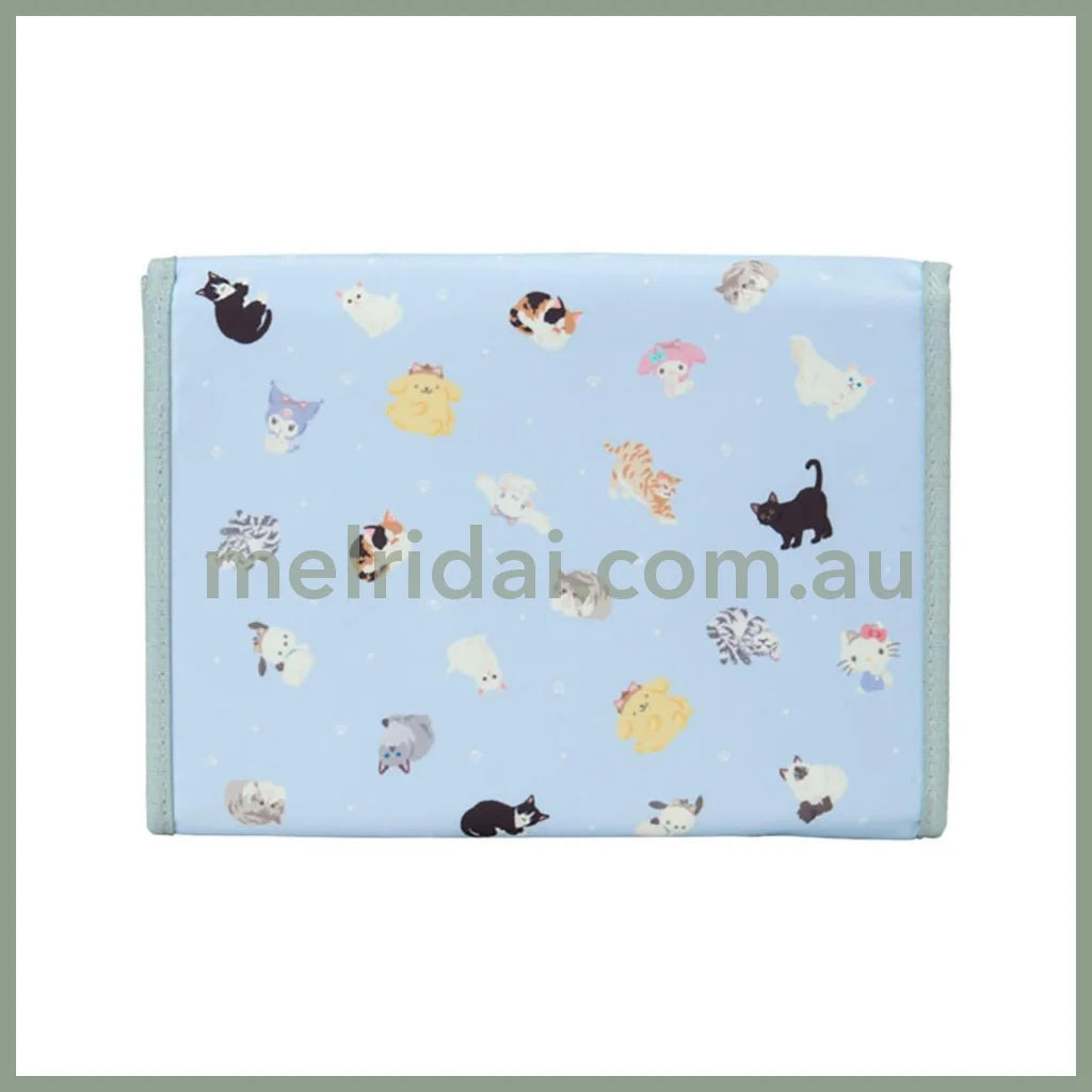 SANRIO | Small Bag Cat Pattern Multi Case 21.0 x 15.8 x 2.7cm (Always Together My Pet)