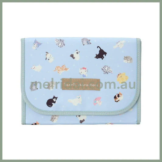 SANRIO | Small Bag Cat Pattern Multi Case 21.0 x 15.8 x 2.7cm (Always Together My Pet)