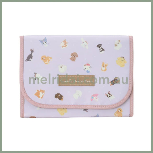 SANRIO | Small Bag Dogs Pattern Multi Case 21.0 x 15.8 x 2.7cm (Always Together My Pet)