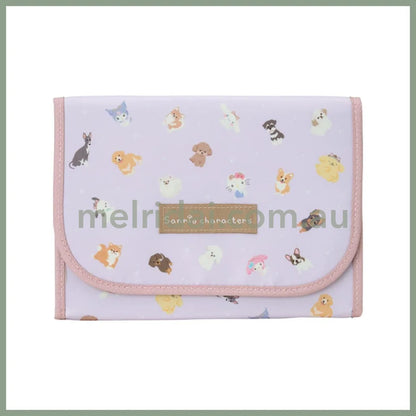 SANRIO | Small Bag Dogs Pattern Multi Case 21.0 x 15.8 x 2.7cm (Always Together My Pet)