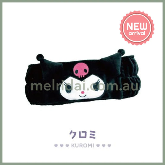 SANRIO | Soft and Fluffy Hairband Hair Band 2.0 x 17.0 x 16.9cm (Kuromi)