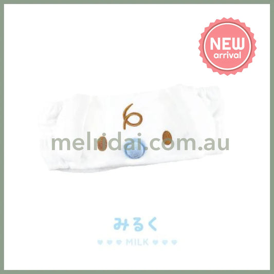 SANRIO | Soft and Fluffy Hairband Hair Band 2.0 x 17.0 x 16.9cm (Milk)