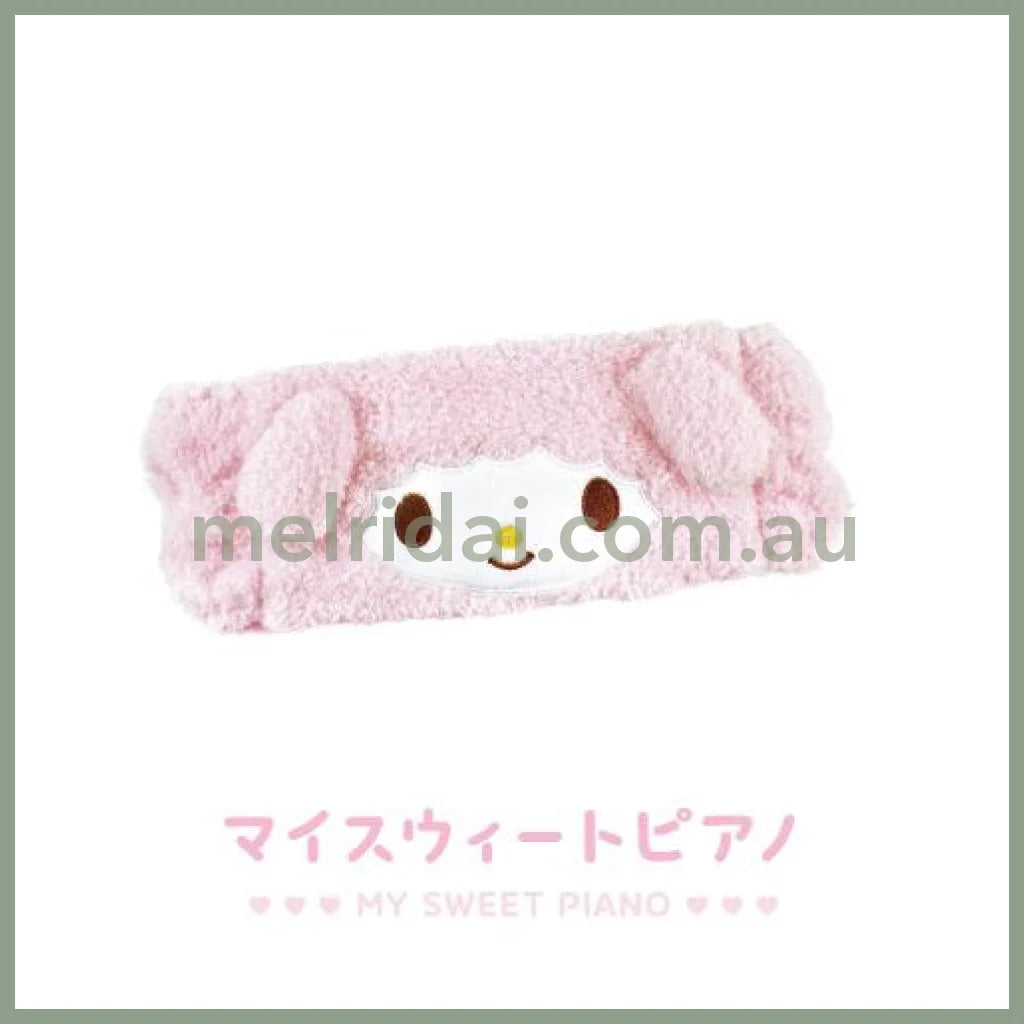 SANRIO | Soft and Fluffy Hairband Hair Band 2.0 x 17.0 x 16.9cm (My Sweet Piano)