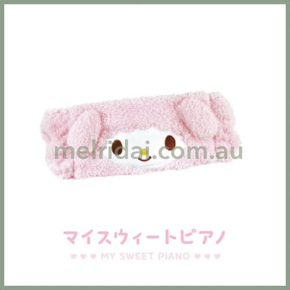 SANRIO | Soft and Fluffy Hairband Hair Band 2.0 x 17.0 x 16.9cm (My Sweet Piano)