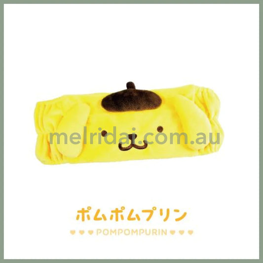 SANRIO | Soft and Fluffy Hairband Hair Band 2.0 x 17.0 x 16.9cm (Pompompurin / Pom Pom Purin)