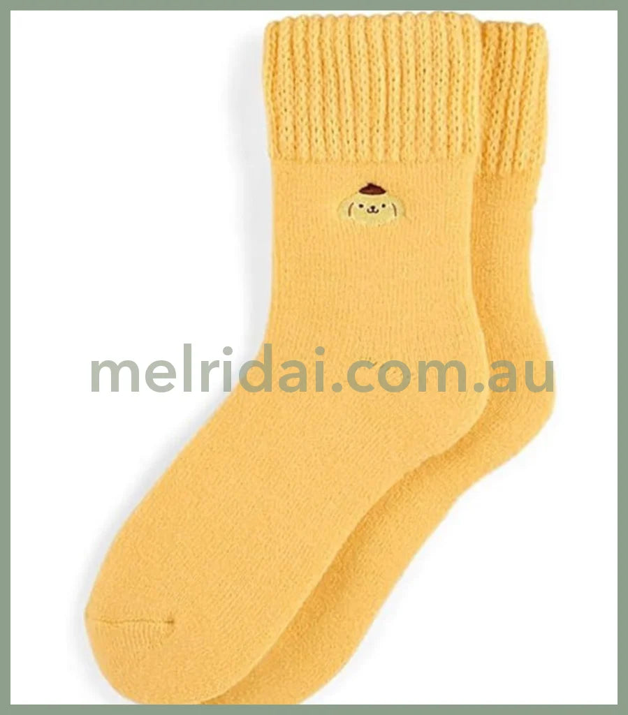 Sanrio | Soft Warm Socks (23-25Cm) // Pom Purin