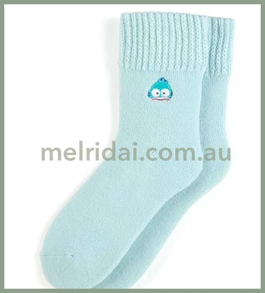 Sanrio | Soft Warm Socks (23-25Cm) // /Hangyodon