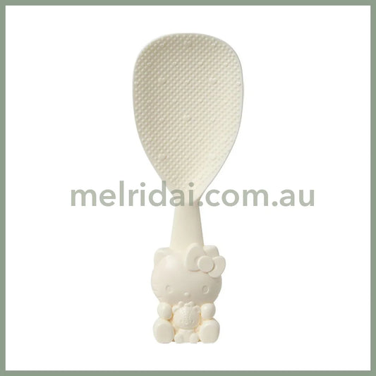 SANRIO | Standing Rice Paddle Dishwasher and Dryer Safe Non-stick Embossed Finish 22.8 x 10.0 x 3.0cm (Hello Kitty)
