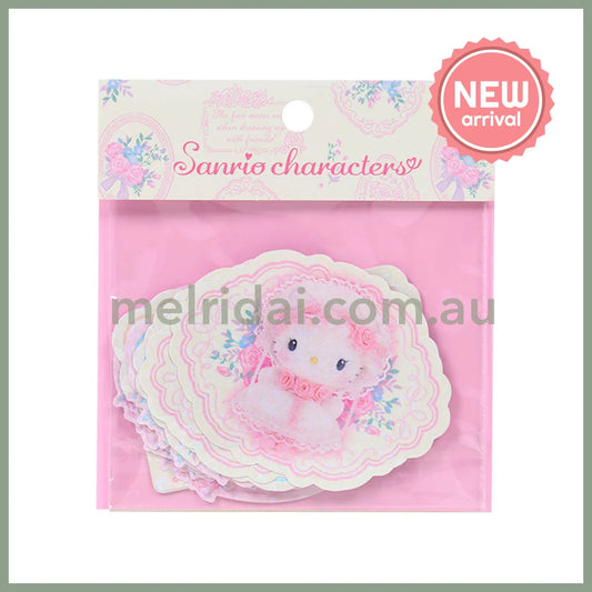 SANRIO | Sticker Set 100×3×108mm (White Frill Design)