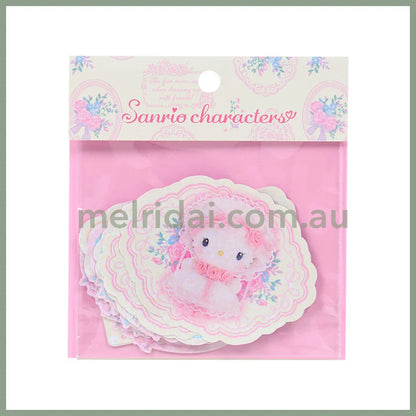 SANRIO | Sticker Set 100×3×108mm (White Frill Design)