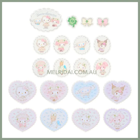 SANRIO | Sticker Set 110×4×110mm (Forest Lace)