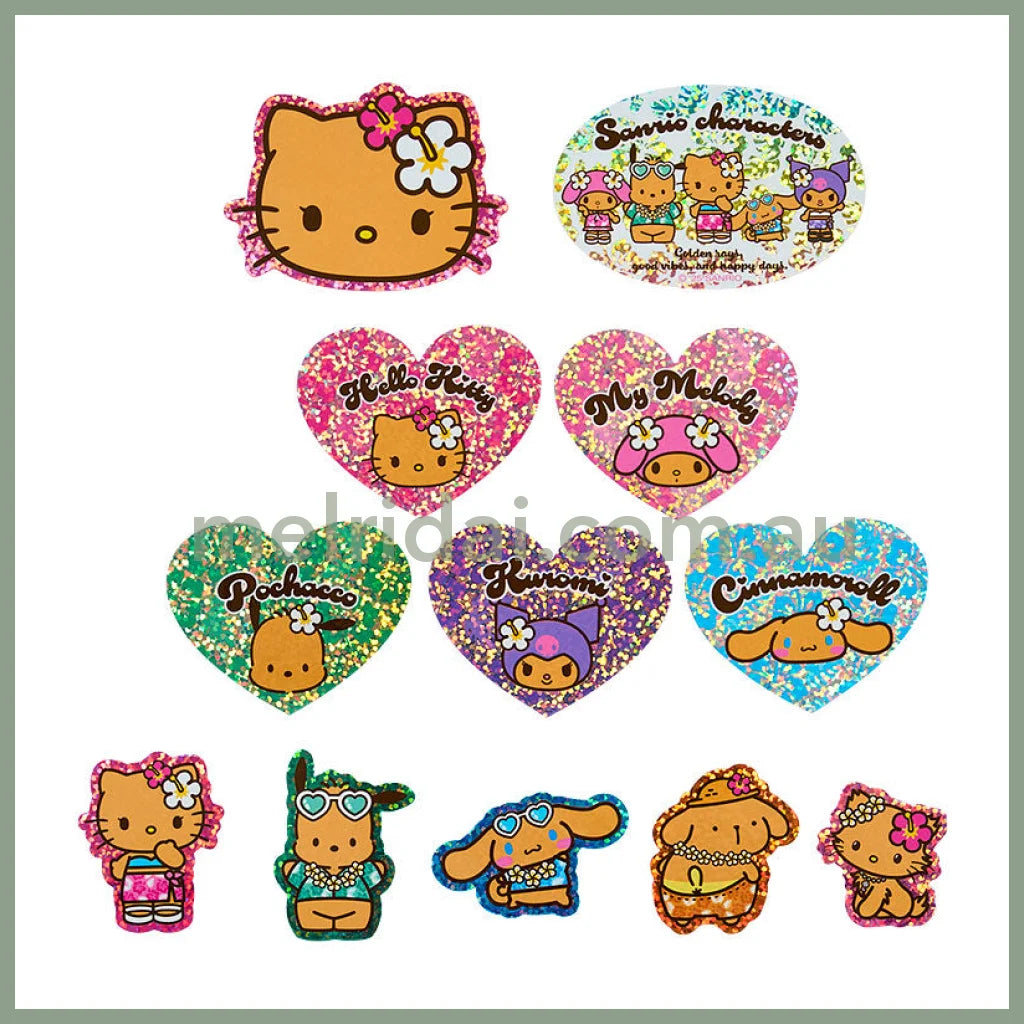 SANRIO | Sticker Set (Endless Summer Vacation / Coconut Vacation / Tokonatsu Vacation)