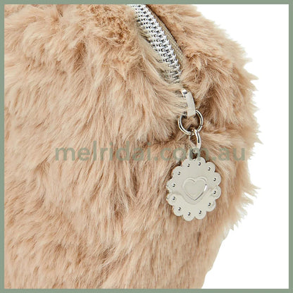 Sanrio | Sugarbunnies Fluffy Pouch 21.2 X 16.5 7.7Cm (Heisei-Born Character Heart)
