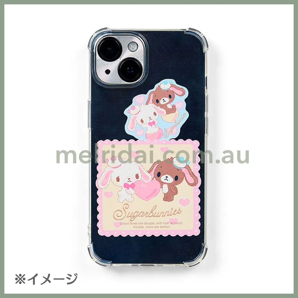 Sanrio | Sugarbunnies Sticker Set 12×9.5×11Cm (Heisei-Born Character Fluffy Heart)