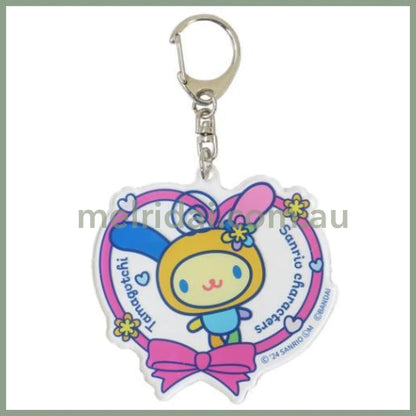 Sanrio × Tamagotchi | Acrylic Keychain 74×73×3mm (Usahana Heart)