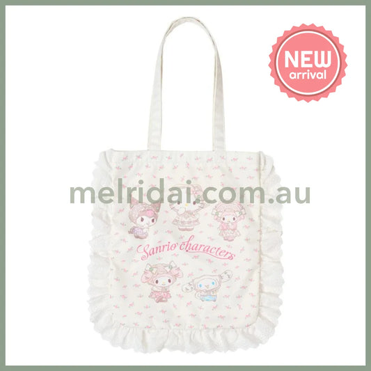 SANRIO | Tote Bag 320×10×380mm (Forest Lace)