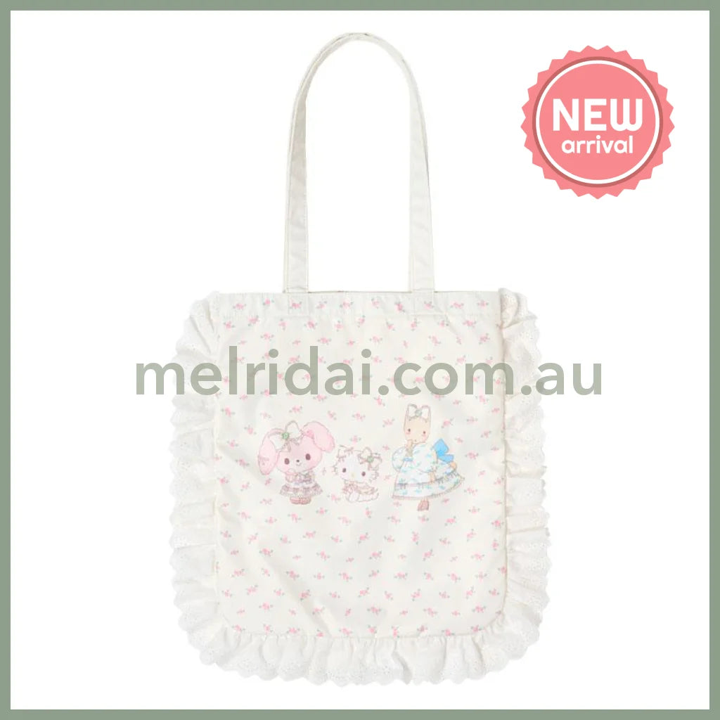 SANRIO | Tote Bag 320×10×380mm (Forest Lace)