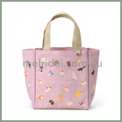 SANRIO | Tote Bag Dog 19.0 x 13.4 x 1cm (Always Together My Pet)