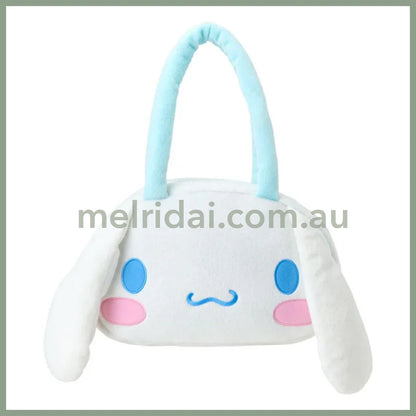SANRIO | Tote Bag Face Shape 46cm×11.5cm×42cm (Cinnamoroll)