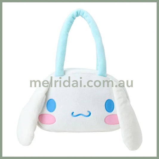 SANRIO | Tote Bag Face Shape 46cm×11.5cm×42cm (Cinnamoroll)