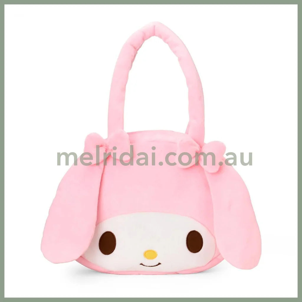 SANRIO | Tote Bag Face Shape 46cm×11.5cm×42cm (My Melody)