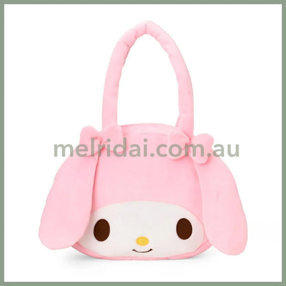 SANRIO | Tote Bag Face Shape 46cm×11.5cm×42cm (My Melody)