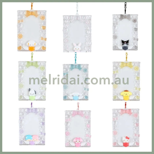 Sanrio | Trading Card Holder 7.4×0.8×10.5Cm (Enjoy Idol) 日本三丽鸥 花边卡套/谷美/挂件/包挂（应援系列）