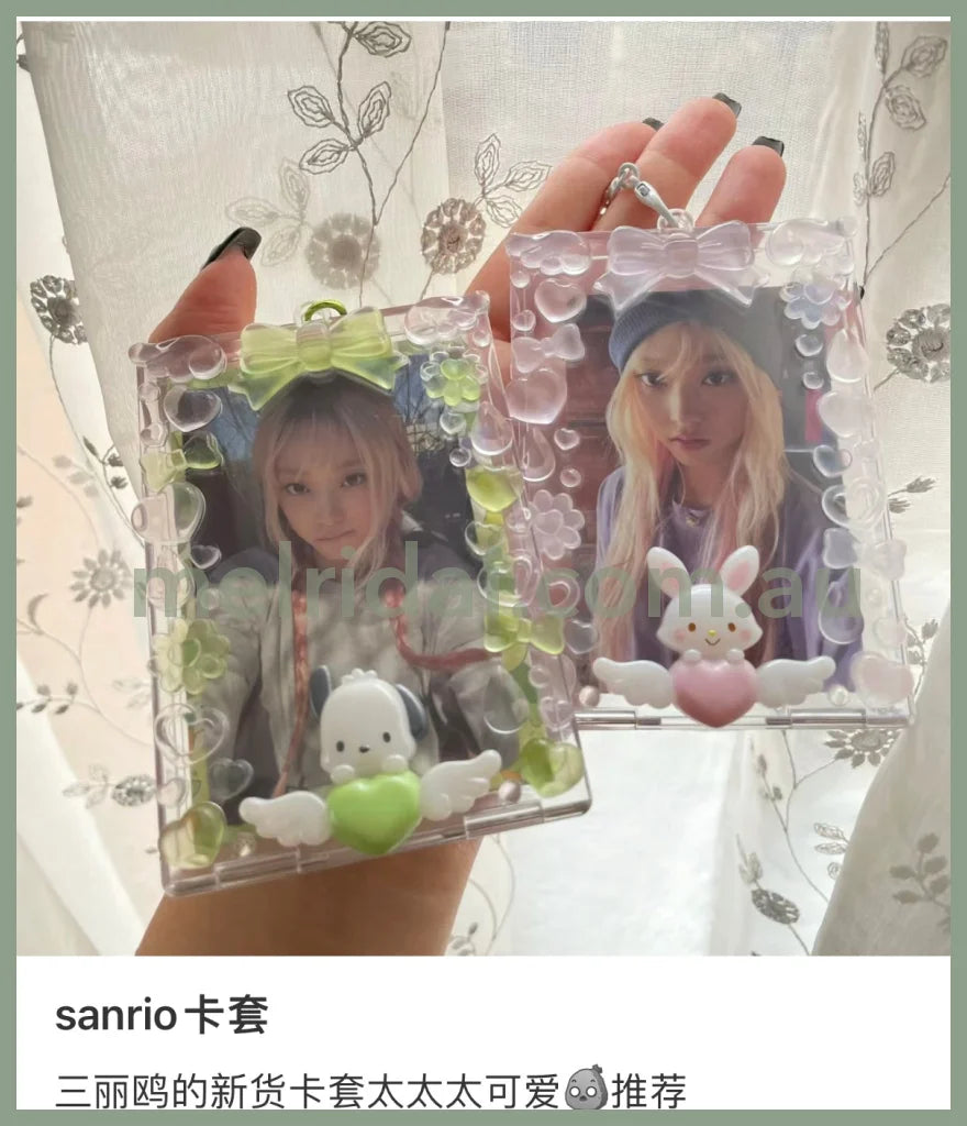 Sanrio | Trading Card Holder 7.4×0.8×10.5Cm (Enjoy Idol) 日本三丽鸥 花边卡套/谷美/挂件/包挂（应援系列）