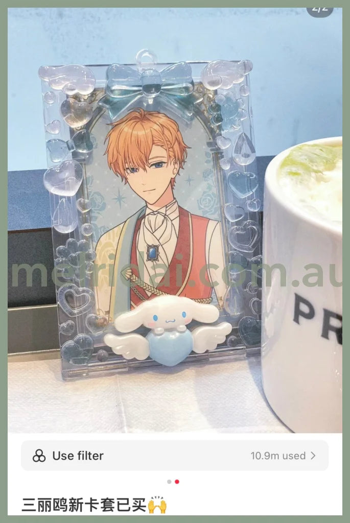 Sanrio | Trading Card Holder 7.4×0.8×10.5Cm (Enjoy Idol) 日本三丽鸥 花边卡套/谷美/挂件/包挂（应援系列）
