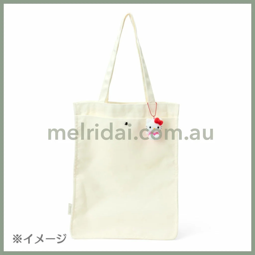 SANRIO | TuxedoSam Flocky Mascot Holder Keychain Bag Charm 50×45×70mm