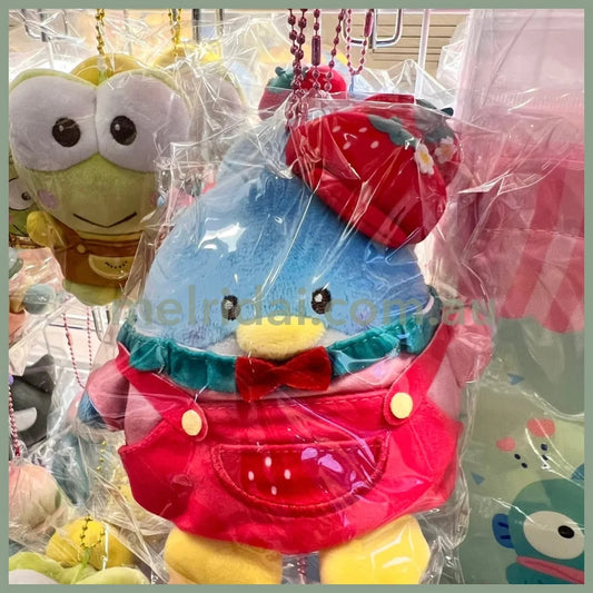 SANRIO | TuxedoSam Mascot Holder Plush Keychain Bag Charm 10cm Approx. (Fruit)