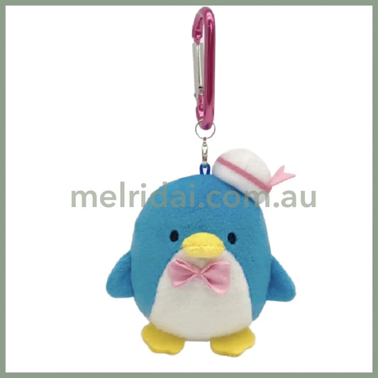 SANRIO | TuxedoSam Mascot Holder Plush Keychain Bag Charm with Carabiner H9 x W9 x D6cm