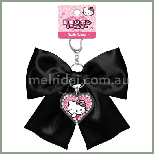 SANRIO | Uniform Ribbon Keychain H140×W110×D4mm (Hello Kitty)