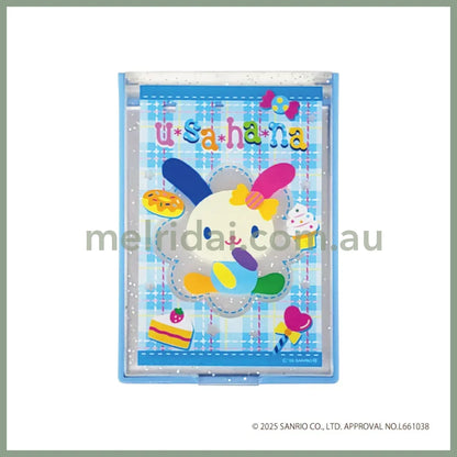 SANRIO | Usahana Compact Mirror 83x57x7mm (Blue)