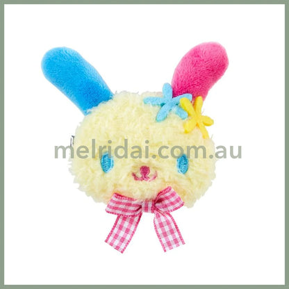 SANRIO | Usahana Face-shaped Hair Clip Hair Accessory 7.5×2.5×5cm