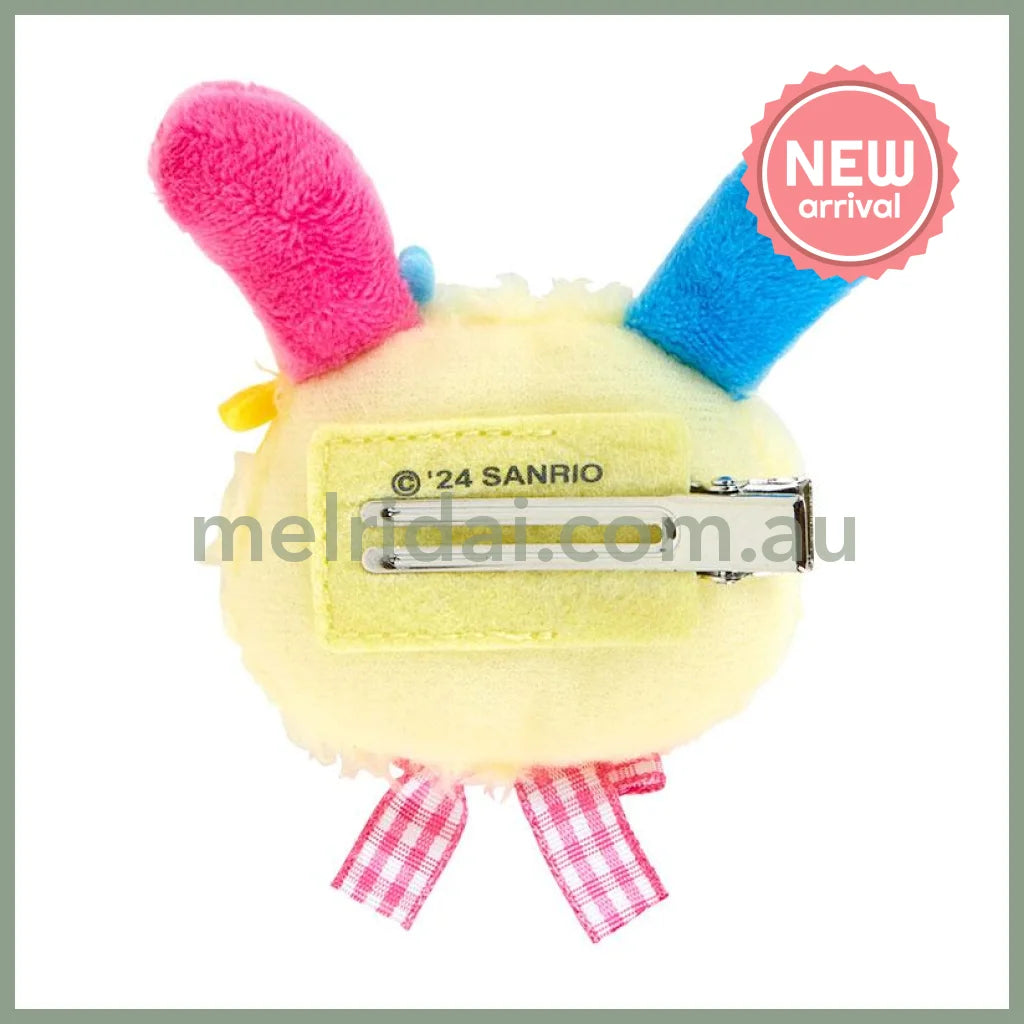 SANRIO | Usahana Face-shaped Hair Clip Hair Accessory 7.5×2.5×5cm