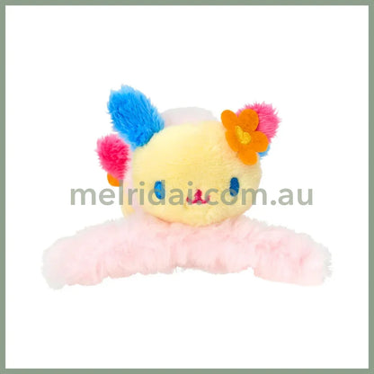 SANRIO | Usahana Mascot Hair Claw Clip 120×80×80mm (Fluffy Face)