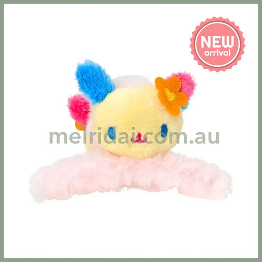 SANRIO | Usahana Mascot Hair Claw Clip 120×80×80mm (Fluffy Face)