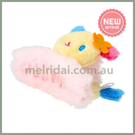 SANRIO | Usahana Mascot Hair Claw Clip 120×80×80mm (Fluffy Face)