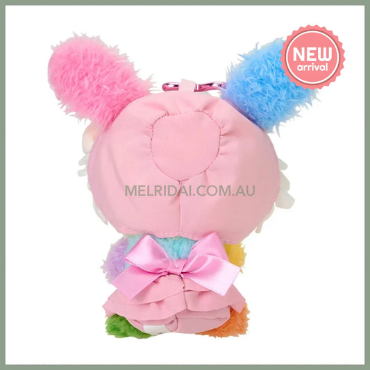 SANRIO | Usahana Mascot Holder Bag Charm Keychain 95×70×125mm (Stardust Baby Bottle)