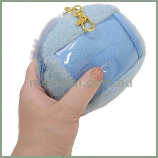 Sanrio | Vintage Retro Tuxedosam Fluffy Face Pass Case & Coin 135×125×50Mm