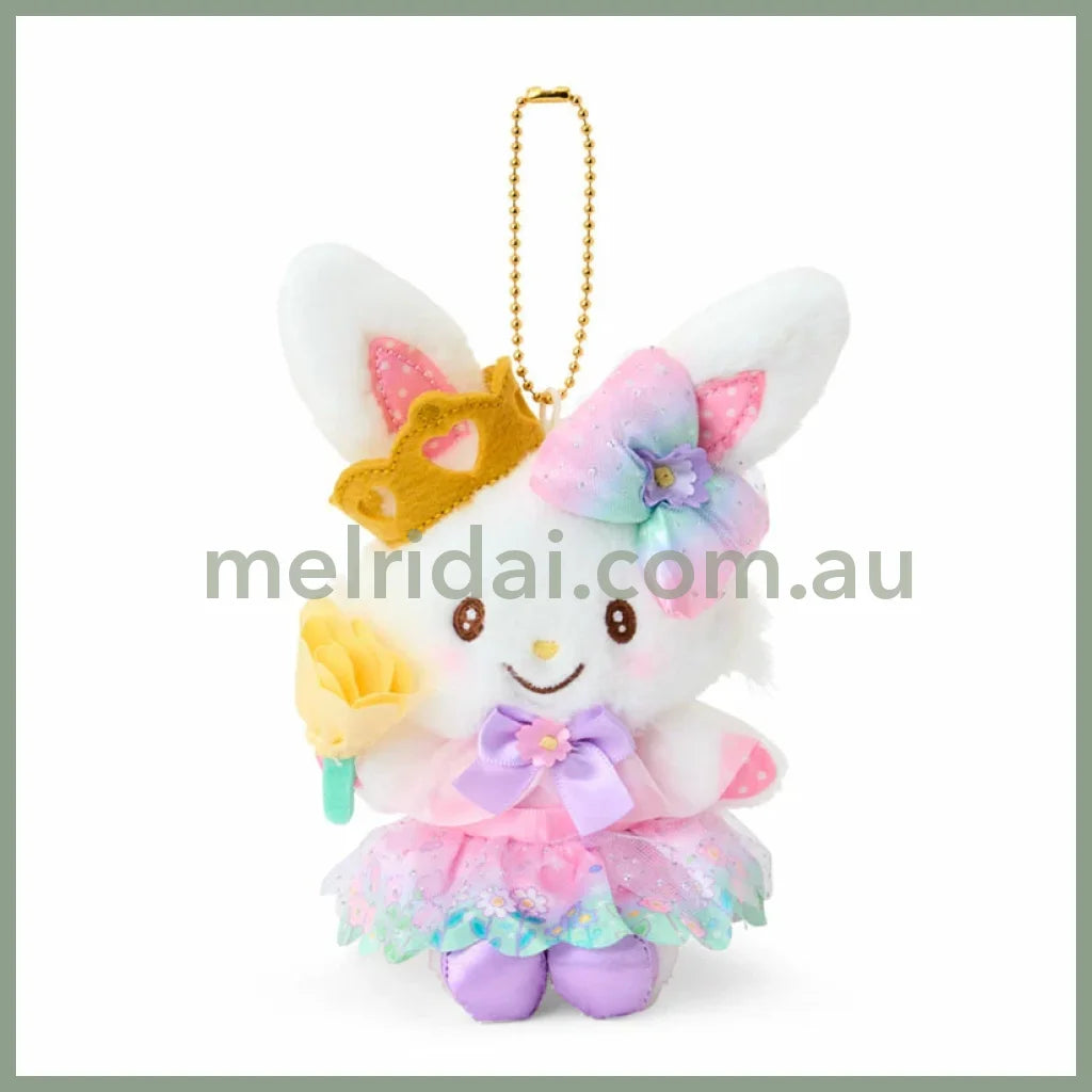 SANRIO | Wish me Mell Plush Keychain Mascot Holder Bag Charm W11 x H15 x D7.5 cm (Everyone Is The Star! Doki Doki