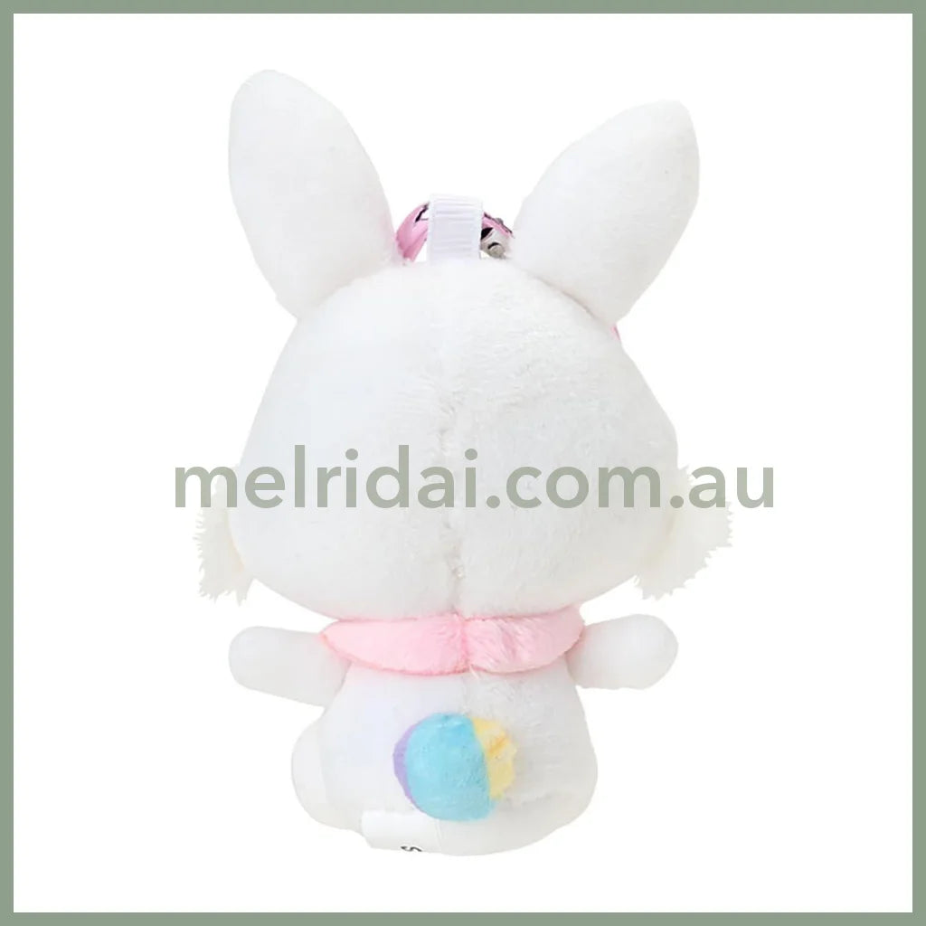 SANRIO | Wish Me Mell Plush Mini Mascot Holder with Heart Carabiner Bag Charm 79×46×162mm