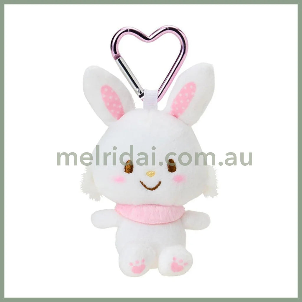 SANRIO | Wish Me Mell Plush Mini Mascot Holder with Heart Carabiner Bag Charm 79×46×162mm