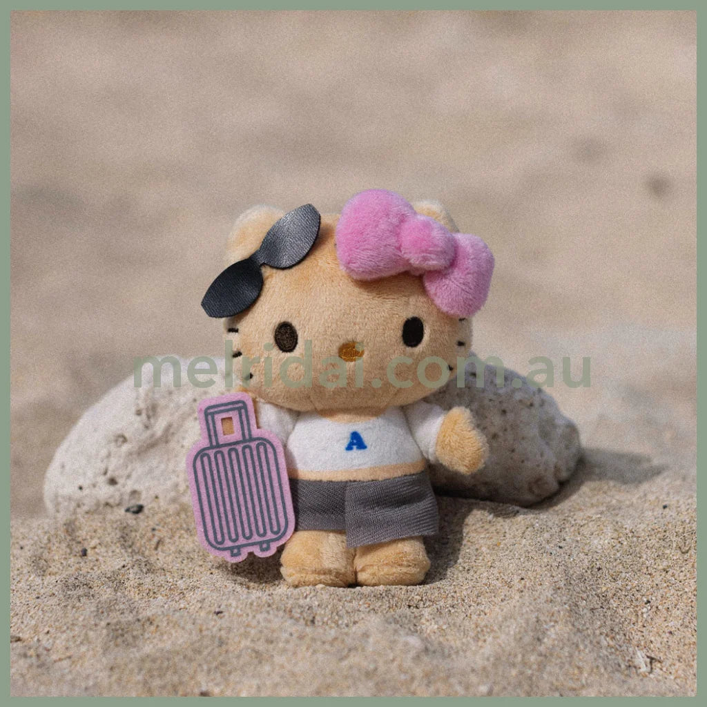 SANRIO x ALEXIA STAM | Hello Kitty Mascot Holder Plush Keychin Bag Charm (Tanned)