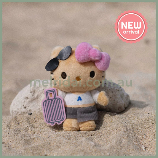 SANRIO x ALEXIA STAM | Hello Kitty Mascot Holder Plush Keychin Bag Charm (Tanned)