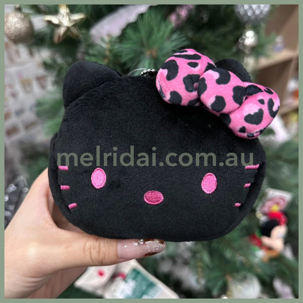 Sanrio X Avail | Black Hello Kitty Mini Pouch Keychain