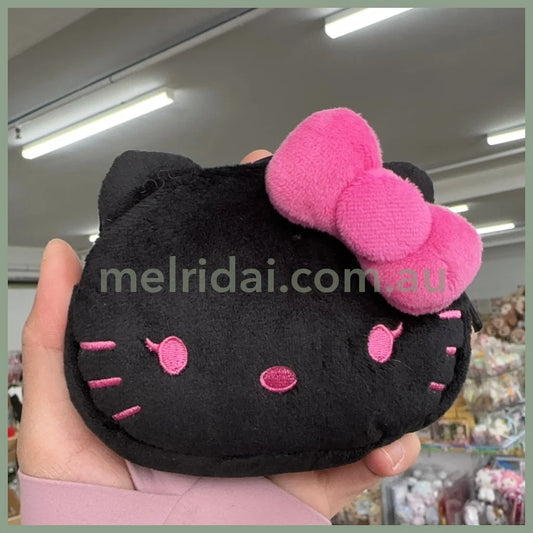 Sanrio X Avail | Black Hello Kitty Mini Pouch Keychain