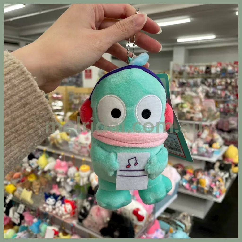 SANRIO x Avail | Hangyodon Mascot Holder Plush Keychain 14 x 12cm (Music)