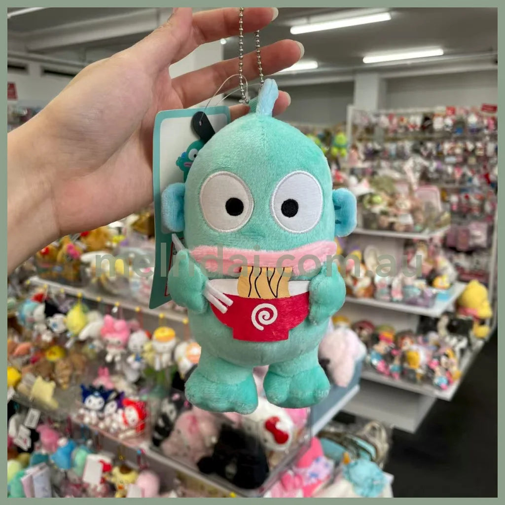 SANRIO x Avail | Hangyodon Mascot Holder Plush Keychain 14 x 12cm (Ramen)